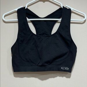 Women's Black Sports Bra